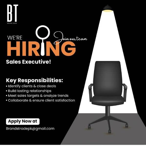 Hiring Sales Executive 0