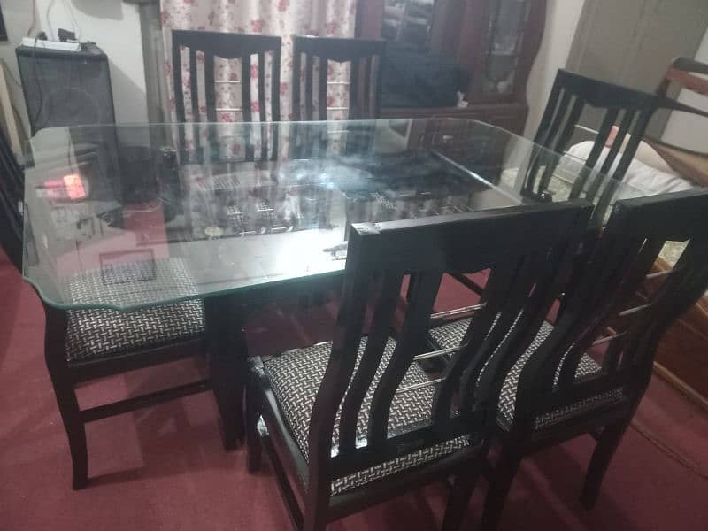 Dining table 6 person 7