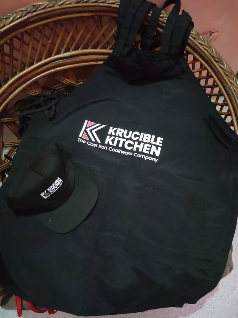 Kitchen Apron With Customized Print – Your Own Design Are Print 3