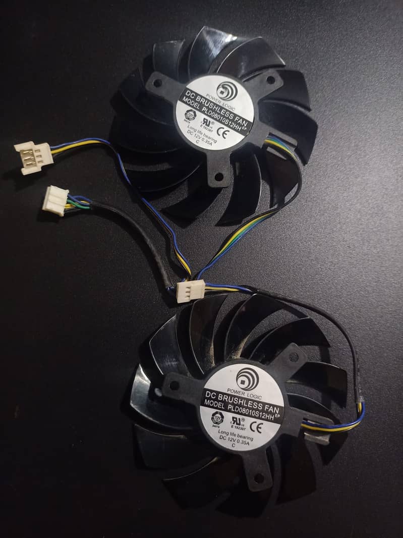 Power Logic  PLD08010S12HH Graphic Card Fan 1