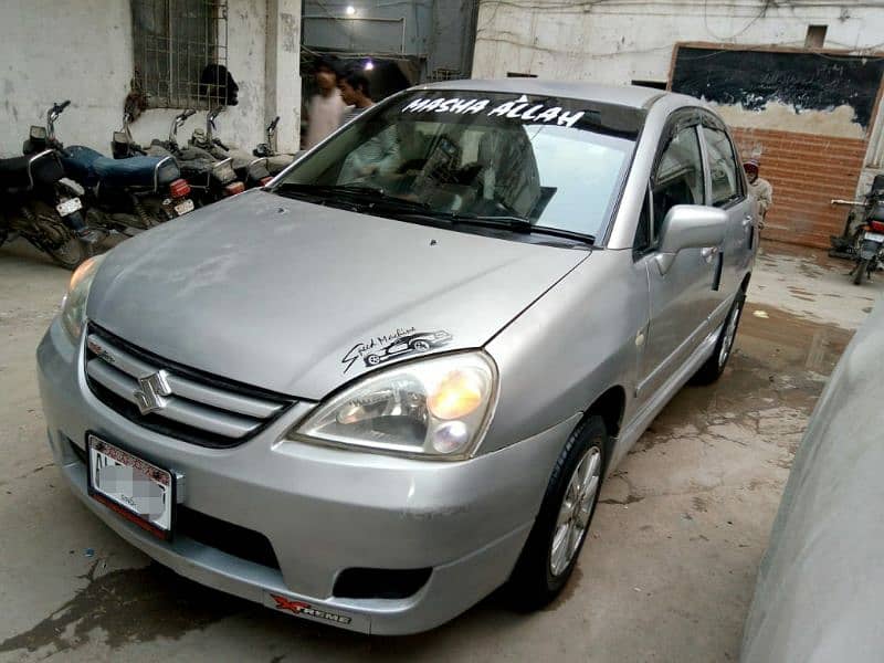 Suzuki Liana 2nd Owner Almost Original Condition Silver Color Urgent S 1