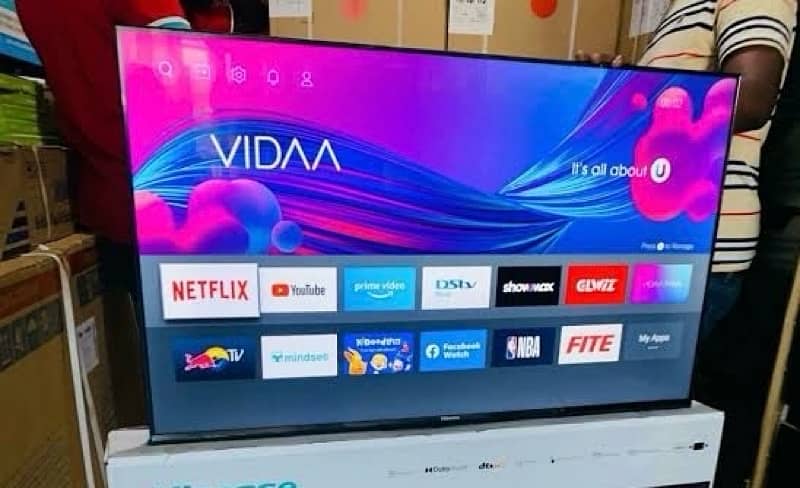 VIDAA 75” Smart Led Tv ( 4K Ultra Hd ) IPS PANEL , FREE DELIVERY 0