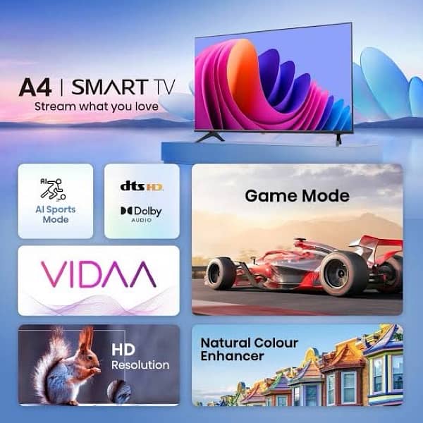 VIDAA 75” Smart Led Tv ( 4K Ultra Hd ) IPS PANEL , FREE DELIVERY 6