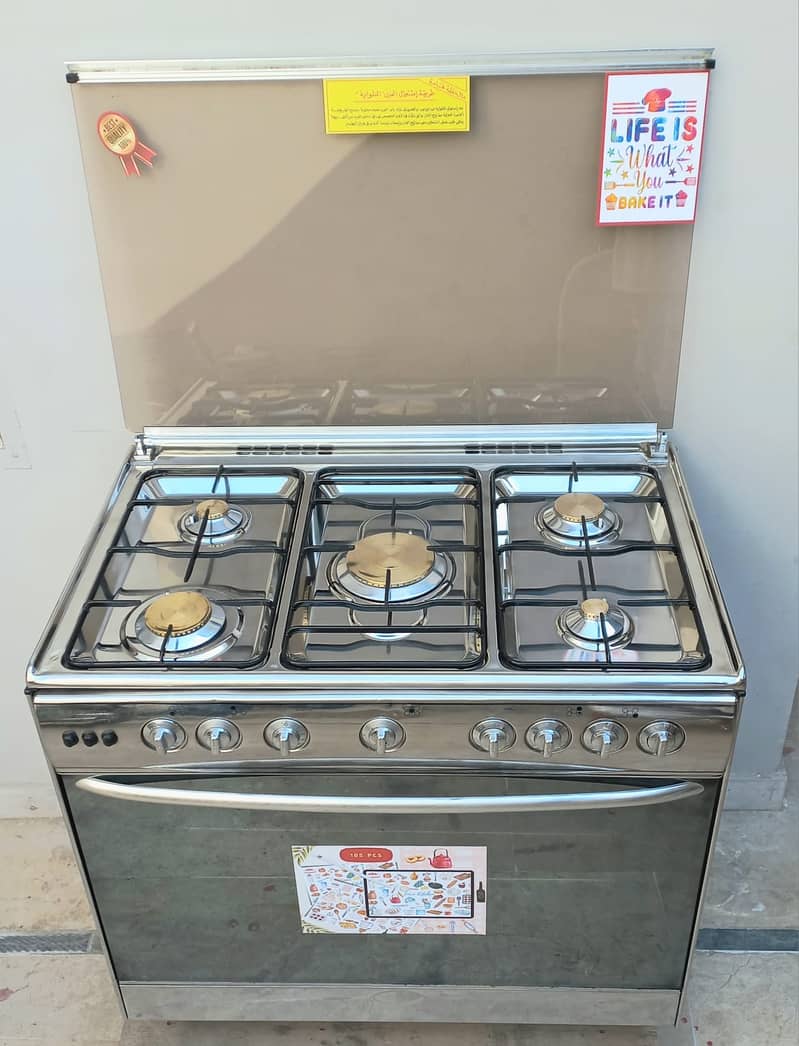 XPER Imported  Cooking Range 5 Burner Stove with Baking Oven 0