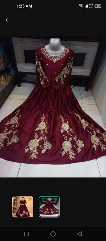 fancy silk maxi 3pc  | fancy dress|silk dress|weeding dress 17