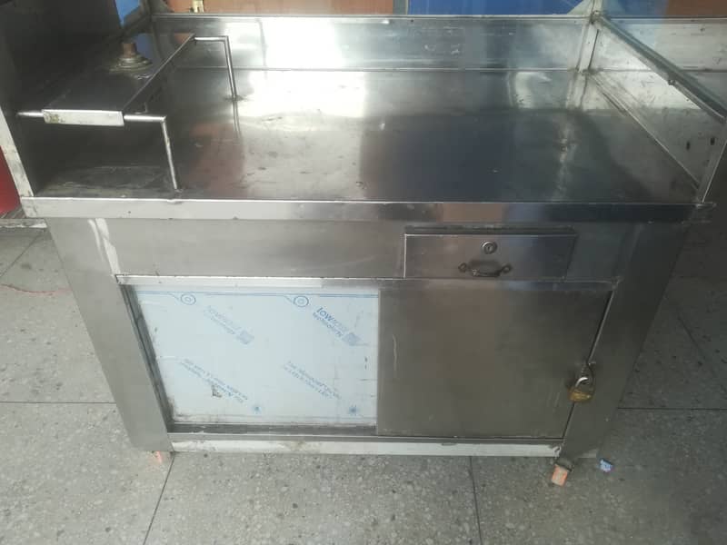 Shawarma & Burger Counter For Sale 2