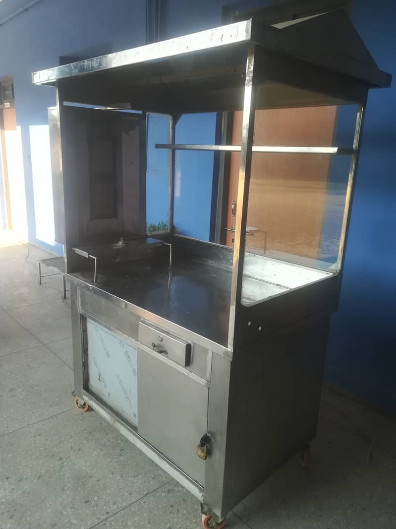 Shawarma & Burger Counter For Sale 4