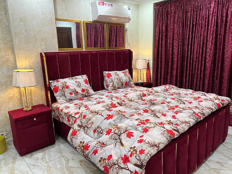 Budget-Friendly Luxury: 1-Bedroom For Rent On Per Day Bahria Town Lahore 0