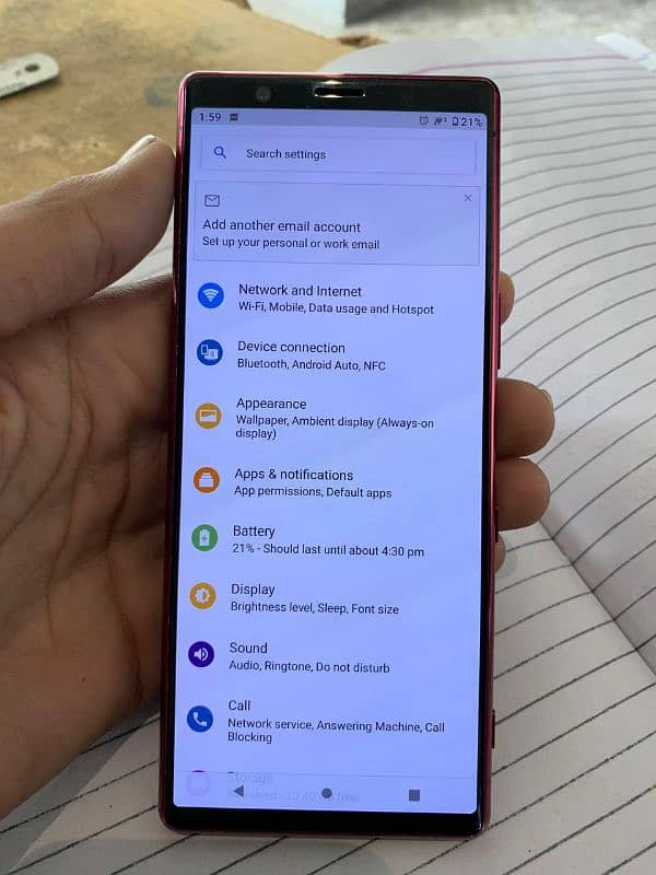 Sony Xperia 5 condition 10 by 9 2