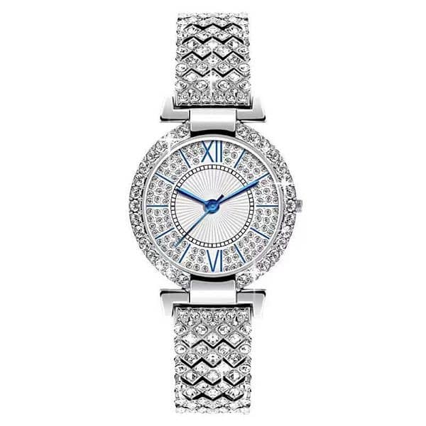 Fashion Quartz Watch with Diamond and Butterfly Bracelet 4