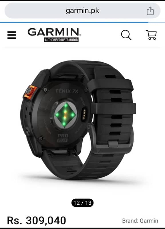 Garmin Fenix 7 X Pro Solar 1