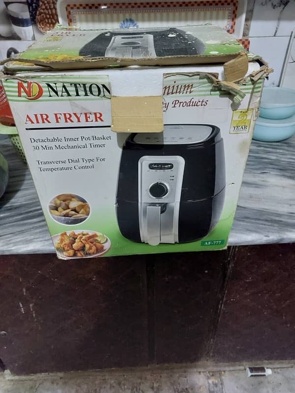 Air fryer only 3 Times used 4