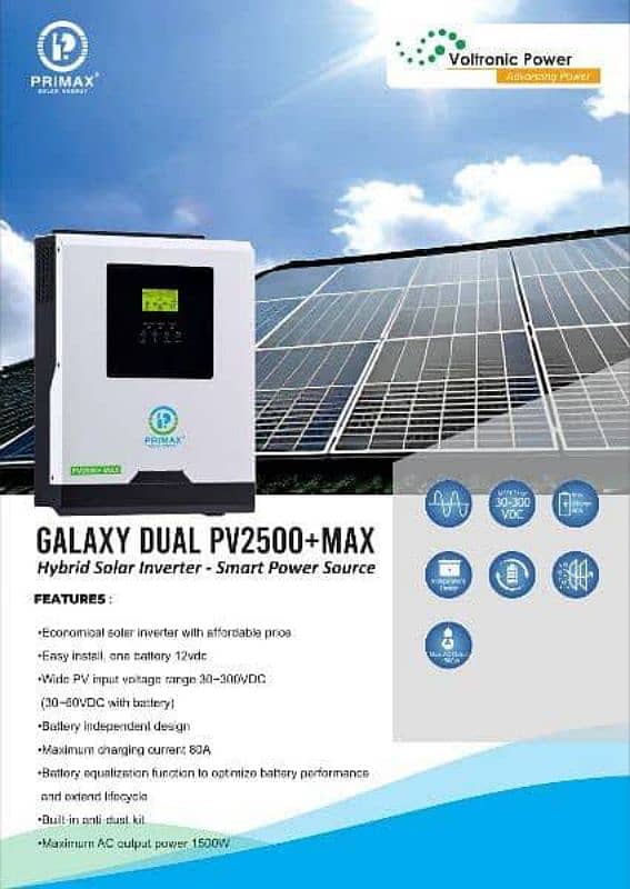 primax PV2500 12V 1.5kW 1