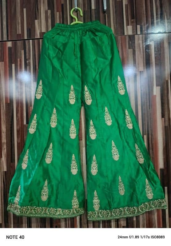 Blue and green sharara 3