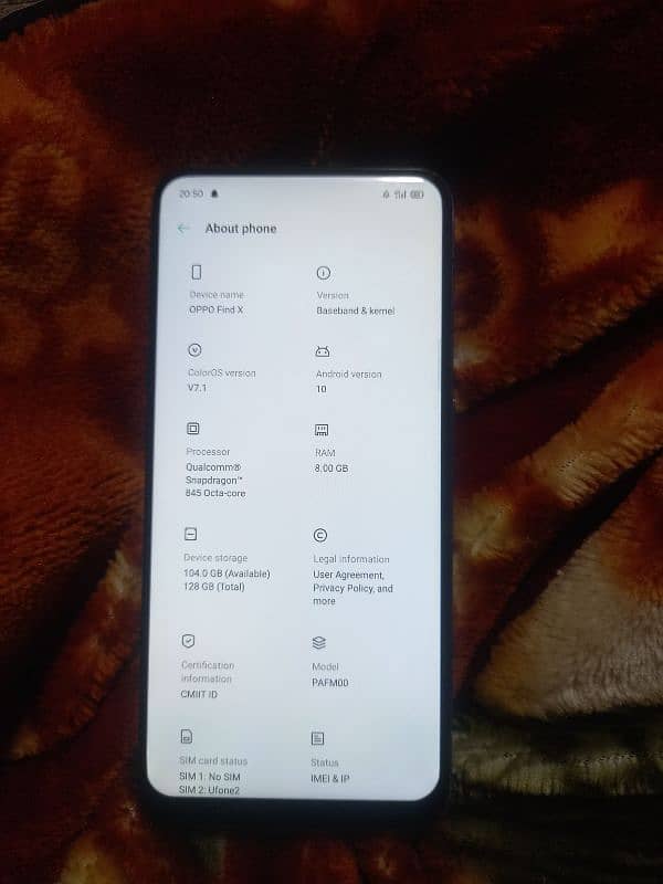 Oppo find X 2