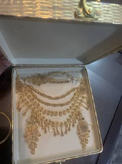 Origina Indian 24k Gold Plated Set for Sale