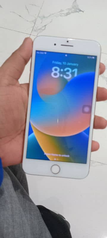 iphone 8 plus pta approved 64GB Gold color 0