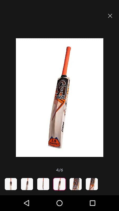 Cricket bat Ca Pro Everest 1.5 Kashmiri Willows Wood 1