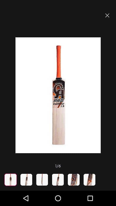 Cricket bat Ca Pro Everest 1.5 Kashmiri Willows Wood 2