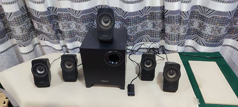 Creative Woofer 5.1 Surround System with Sound Card 9