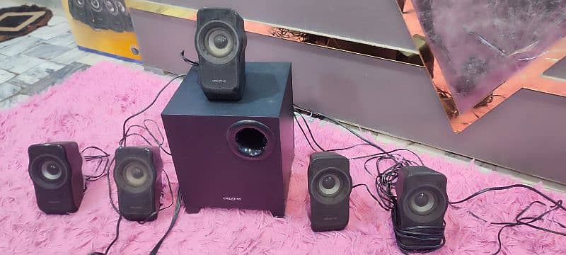 Creative Woofer 5.1 Surround System with Sound Card 12