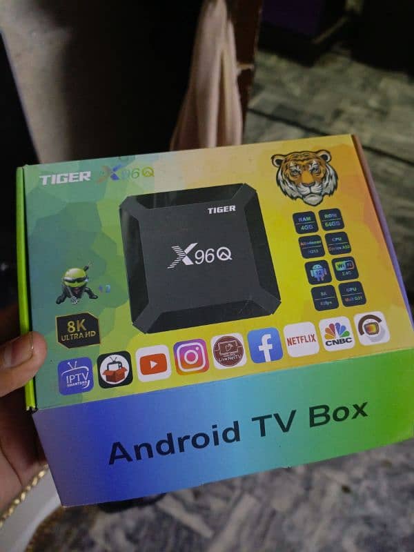 Android box pack hai abi 1