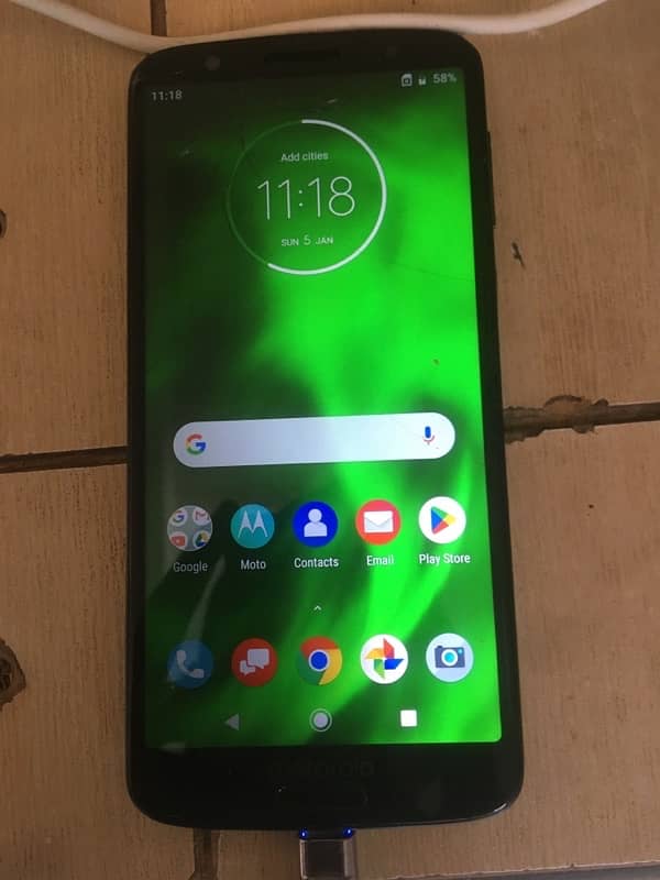 Moto g6  play official prove 10/7 exchange be ha 0