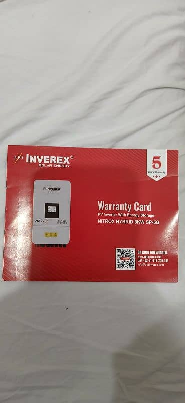 Inverex Nitrox solar inverter 8KW Hybrid single phase 3