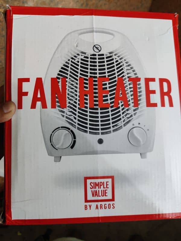 Electric fan heater 2