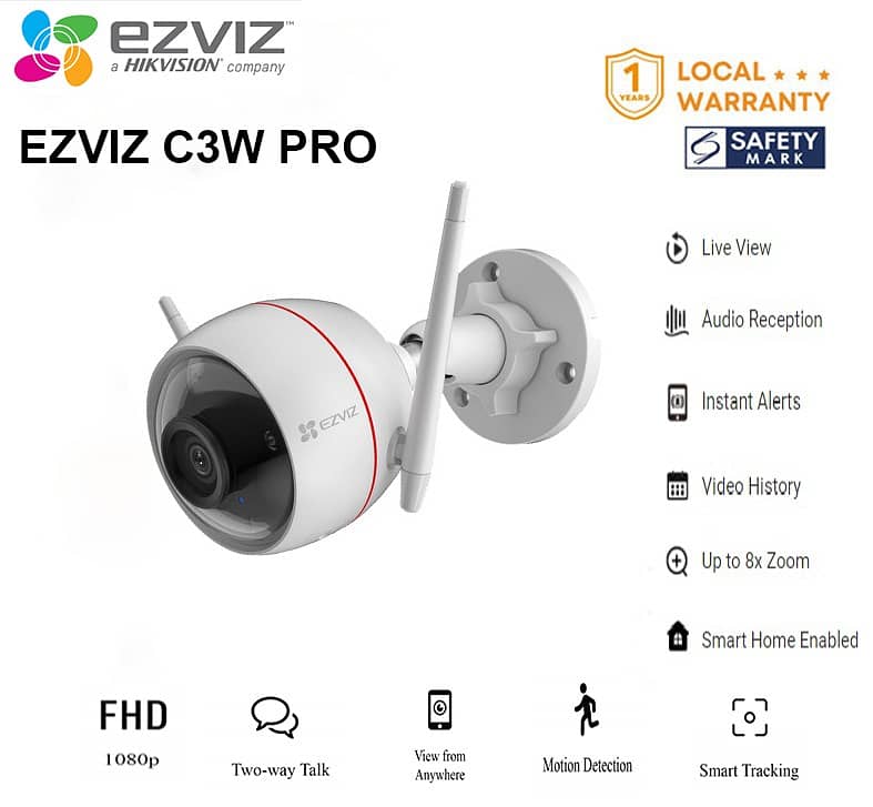 4MP Smart Home Camera EZVIZ C3W PRO 0