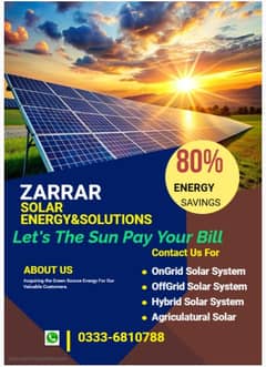 contact for solar products and installation