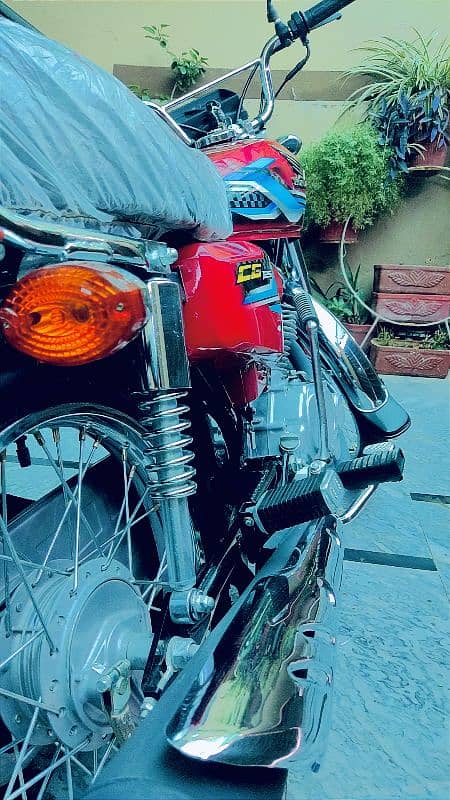 Honda CG 125 2024 40 thousands km driven only route Rwp- Islamabad 0