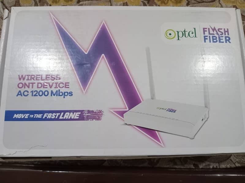 New Flash Fiber router Gpon ZTE F70L 1