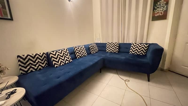 L shape sofa 2