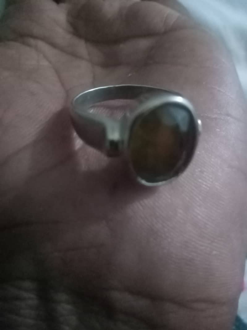 Cylon phukraj stone ring 0