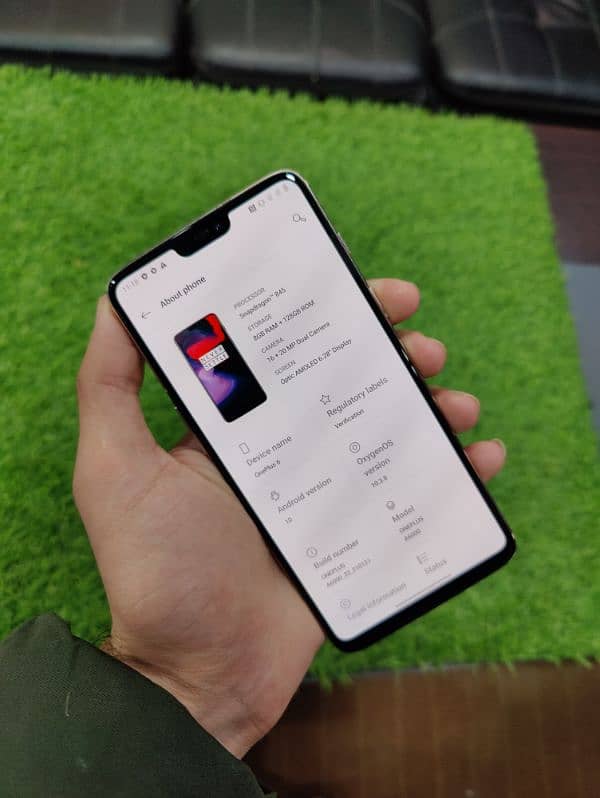 OnePlus 6 Ram 8GB STORAGE 128GB Dual Sim Global 10/10 2