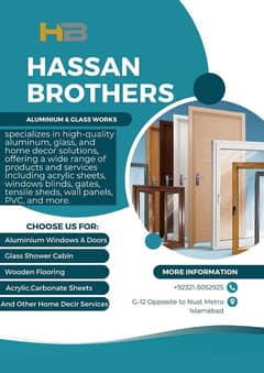 Gym Glass and Aluminum windows