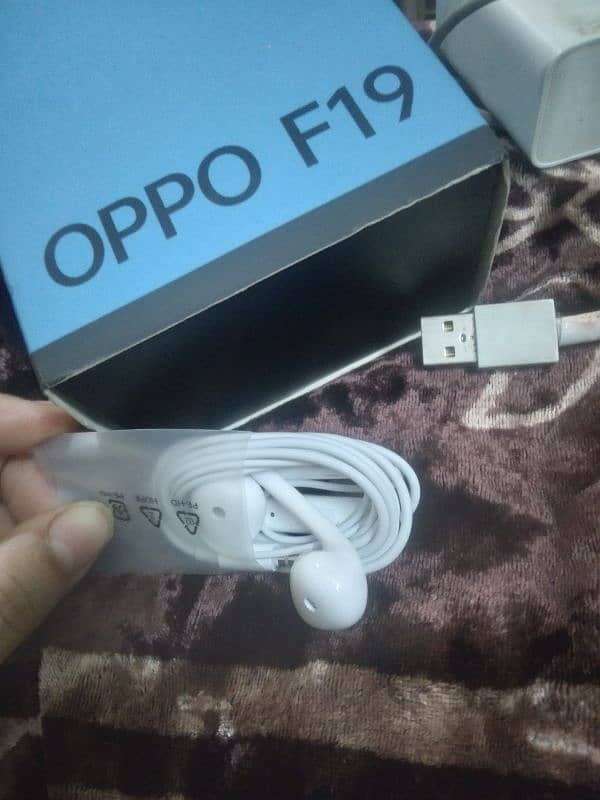 Oppo F19 original handsfree 2