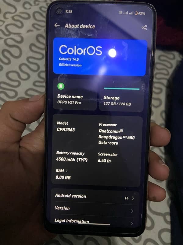 exchange Oppo f21 pro for sale box miss hai nic ki copy mil jay gi 1