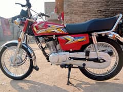 Honda 125 24/25 modal 1500 km running Punjab numbar locationjauharabad