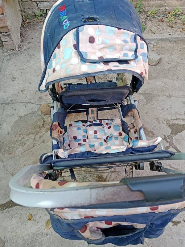 twin baby pram 1