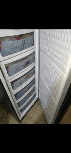 dawlance vertical freezer