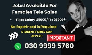 Jobs in Karachi | hiring For Students Females| Call center jobs