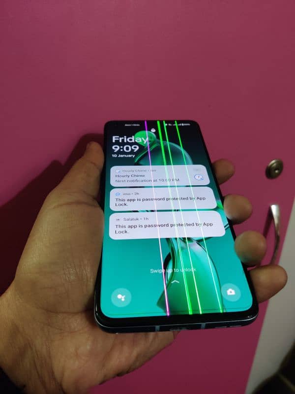 ONEPLUS 9R GREEN LINES WITH 65W ORIGINAL CHARGER 10