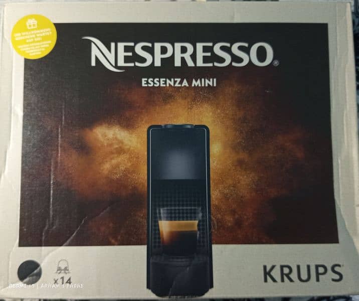 Nespresso coffee machine 0