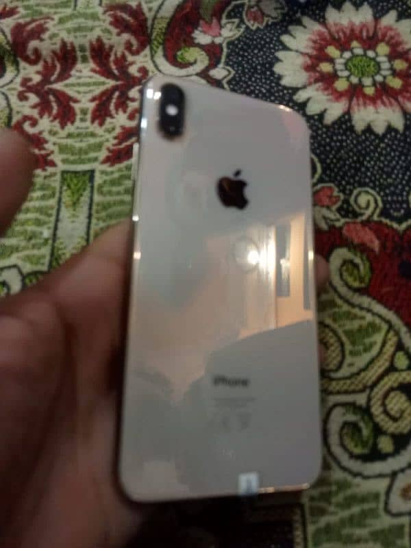 iphone XS Max PTA approve  256 GB memory battery health 81 5