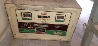 Stabilizer Rimco capacity 10000 WATTS