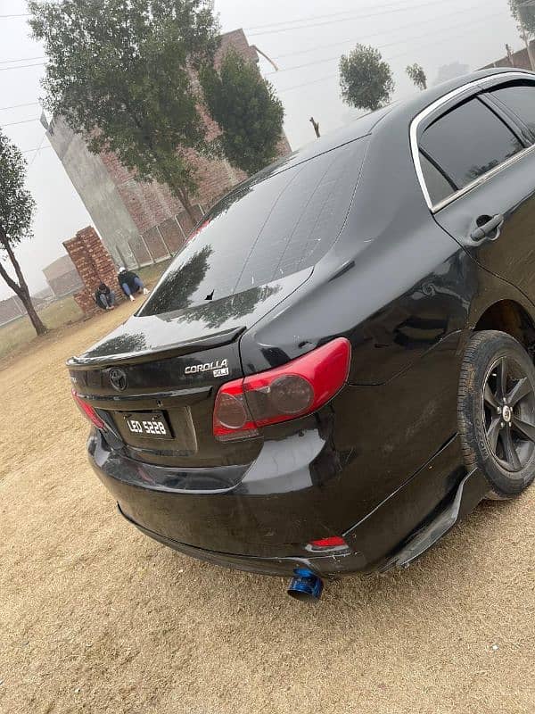 Toyota Corolla XLI 2013 modified urgent sale 7