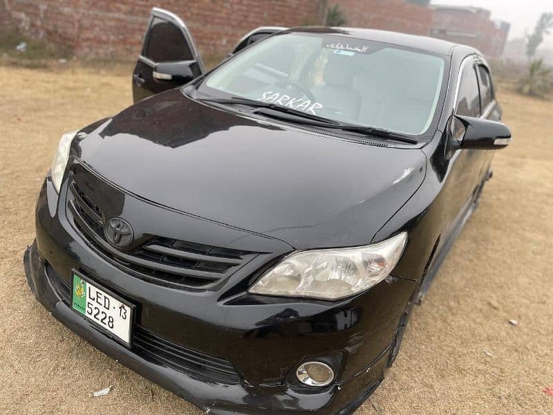 Toyota Corolla XLI 2013 modified urgent sale 12