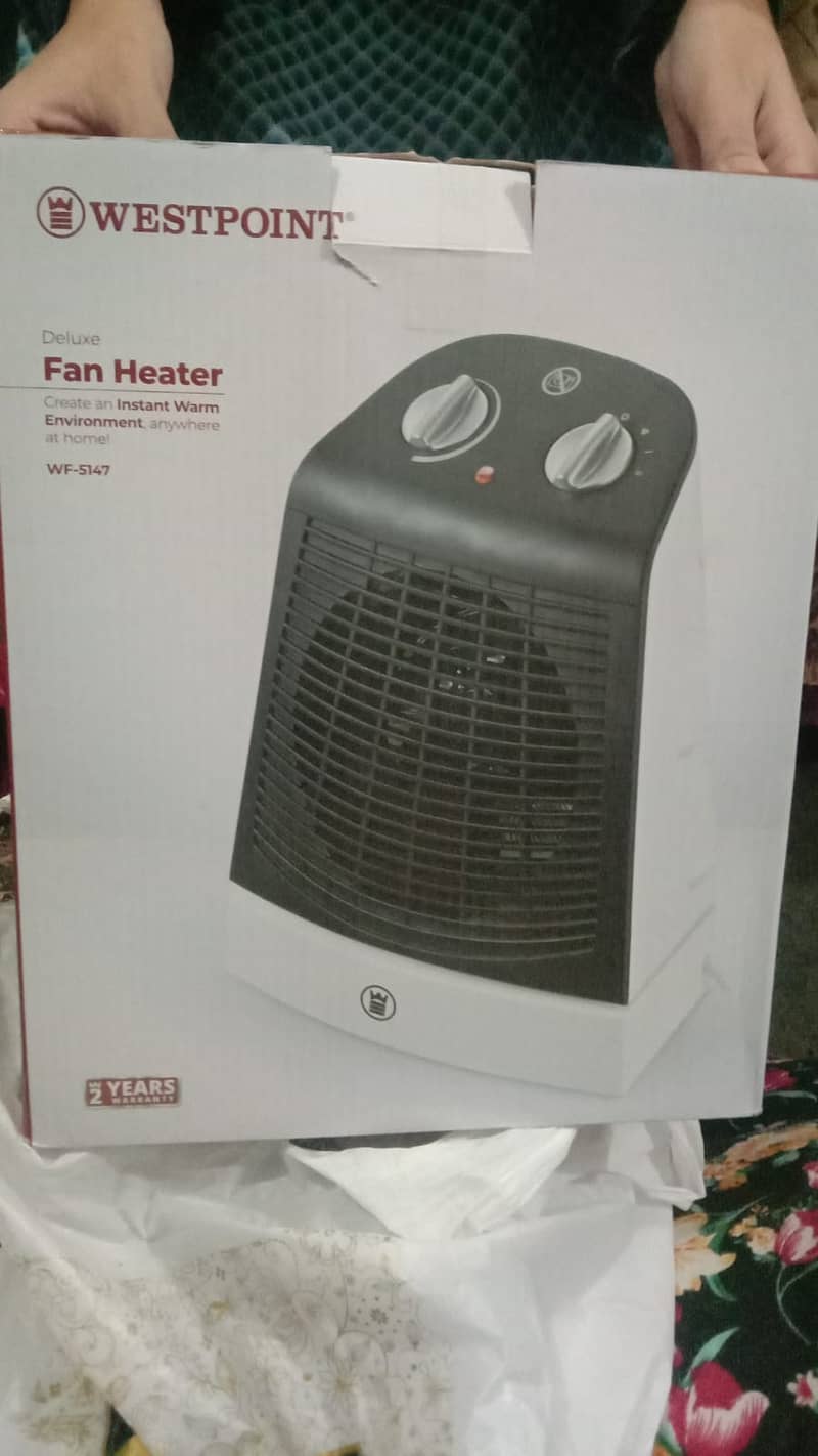 Deluxe Fan Heater  2000w 1